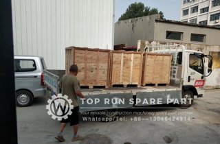 Send three wooden cases spare parts to Brazil Itajai client