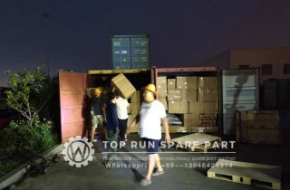 Load two 40feet container cargo to Ethiopia customer