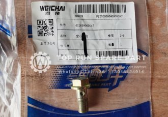 Weichai engine hollow bolt 612639000047 