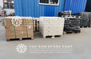 Packed XCMG spare parts for exporting to Dubai client