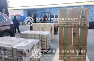 My company loaded one 40feet container spare parts to Ethiopia 