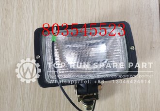 XCMG ZL50 wheel loader working  lamp 803545523 